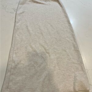 Zara Cream Pencil Skirt